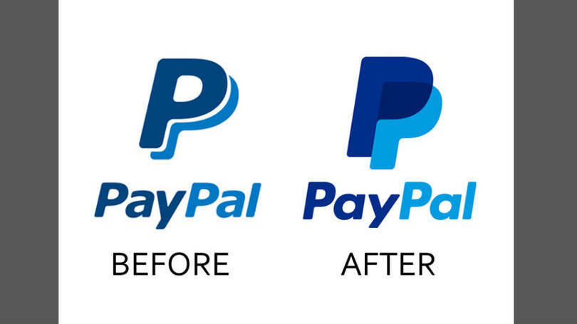 8. PayPal

Antigo: 72 pontos > Novo: 66 pontos

O logo do PayPal perdeu força na mudança. Os traços brancos e as cores mais fortes eram o trunfo do desenho anterior. 
