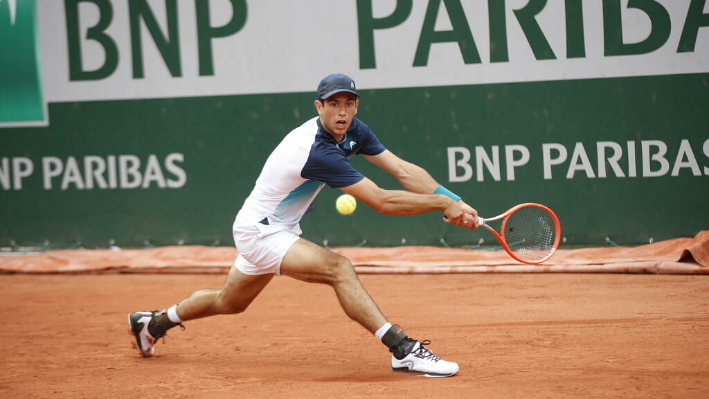  Nuno Borges no quadro principal em Roland-Garros