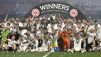 Eintracht Frankfurt venceu a Liga Europa