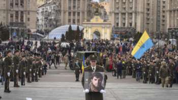 Ucrânia despediu-se de Dmytro Kotsiubaylo, um dos seus heróis