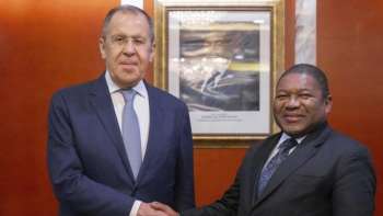 Presidente de Moçambique recebeu chefe da diplomacia russa