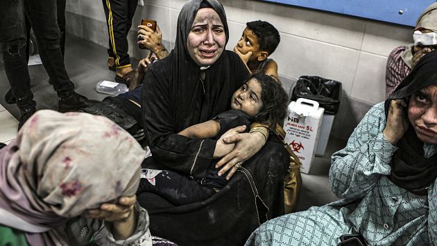 Mais de 500 mortos após bombardeamento de hospital em Gaza